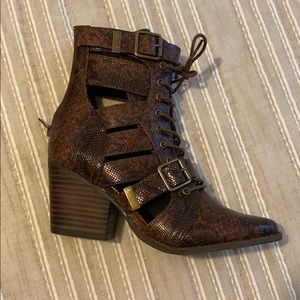 Coconuts Lace Up Booties